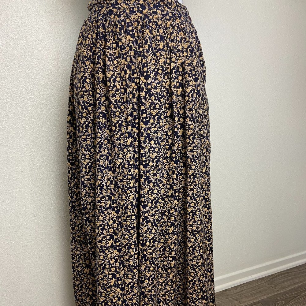 Vintage Braemar Petites by Jeremy Scott Floral Skirt